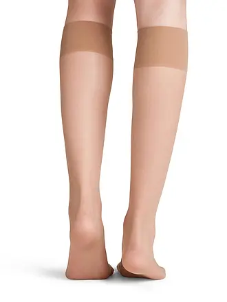 FALKE | Calcetines hasta la rodilla Seidenglatt 15 DEN cocoon | beige